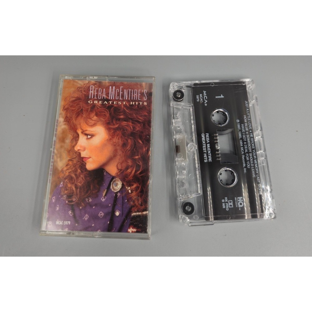 Reba McEntire's Greatest Hits by Reba McEntire (Cassette, Apr-1992, MCA Records)